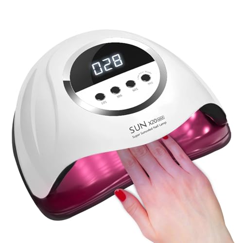 320 W UV-LED-Nagellampe, professioneller Nageltrockner mit...
