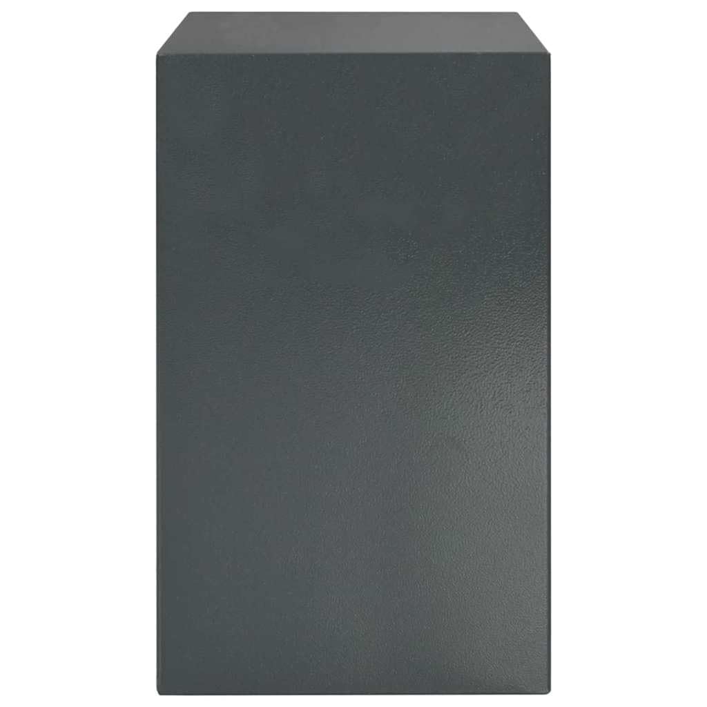 Genérico Caja Fuerte Digital Gris Oscuro 35 x 31 x 50 cm Acero,Seguridad empresarial y del hogar,Cajas fuertes-42011312