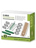 E-HAO Parti di ricambio per aspirapolvere iRobot Roomba Plus 405 Vac, Plus 505 Combo. Kit Accessori con 8 Sacchetti Polvere, 2 Rulli Gommati, 4 Panni Mop, 3 Filtri HEPA, 6 Spazzole Laterali