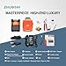 AI-9 Fiber Fusion Splicer w/6 Motors, Core Alignment Fiber Optical Welding Machine w/Visual Fault Locator & Optical Power Meter Function for Trunk Line Construction,Splicing 5S Heating 15S
