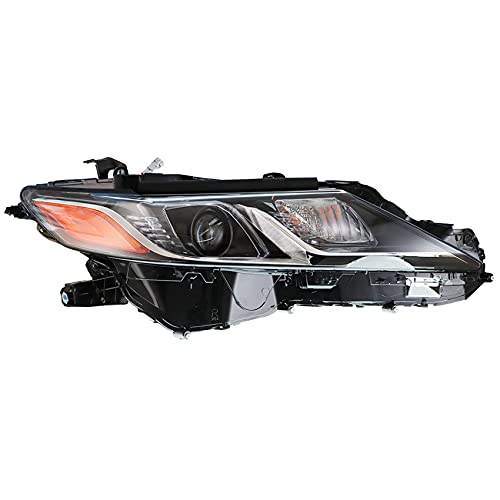 Headlights Assembly Replacement For 2018 2019 2020 2021 Toyota Camry L / Le / Se Projector Headlamp Right Passenger Side #TOP1