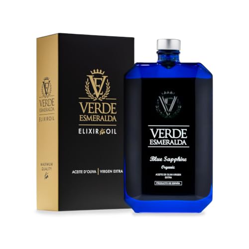 Verde Esmeralda Blue Sapphire Aceite de Oliva Virgen Extra Ecológico 500 ml
