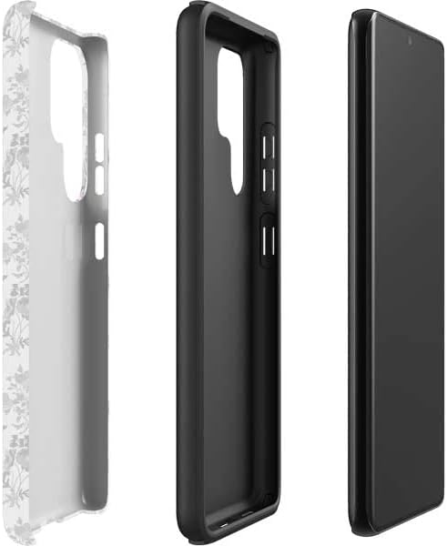 Skinit Pro Phone Case Compatible with Galaxy S22 Ultra - Officially Licensed Disney Cinderella Miracles Take Time Silhouette Design