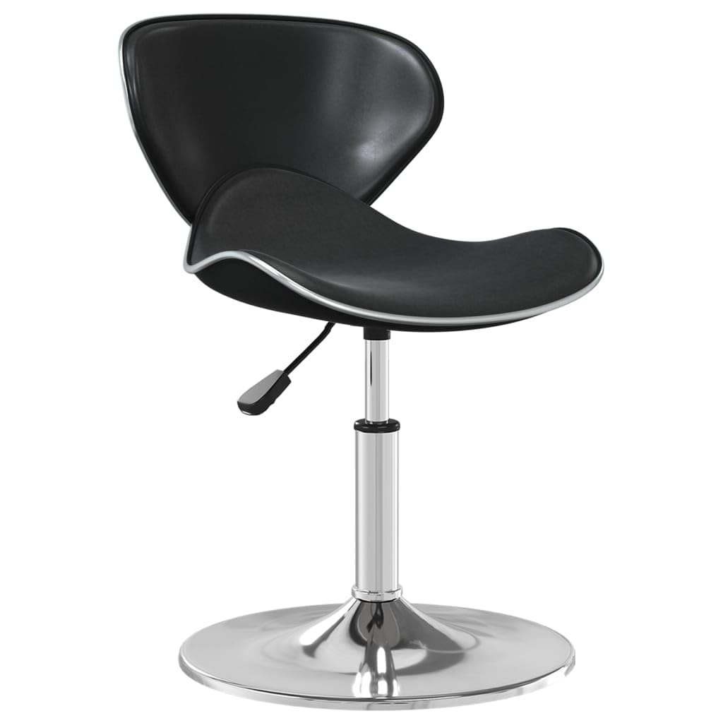 Tabouret de bar en cadre en acier chromé et simili cuir noble