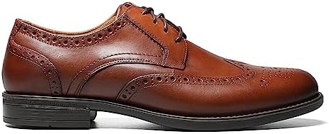 Florsheim Men's, Midtown WingtipToe Oxford Cognac 10.5 M | Image 1