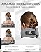 Neck Brace - Memory Foam Neck Brace for Neck Pain and Support, Adjustable Cervical Collar Keep Vertebrae Stable, Relief of Cervical Spine Pressure, Ideal for Travel, Workers & Neck Injury Recovery