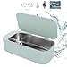 NICETOW Mini Ultrasonic Cleaner, 42KHz Pink Professional Jewelry Cleaner Ultrasonic Machine, Green Przenośny dom Biżuteria Pędzel do makijażu Okulary Zegarki Pierścienie Czyszczenie Pralka (