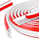 Contenu du colis: Vous recevrez 1Pcs moulure flexible autocollante blanc de 5M de long avec une surface de découpe de 30 x 42 mm, adaptée à la plupart des plafonds et des rebords de carrelage. Remarques : La moulure convient aux angles intérieurs de 89 à 90 °. Veillez à une installation horizontale. Une installation sur des murs irréguliers est déconseillée, car cela compromettrait l’adhérence.