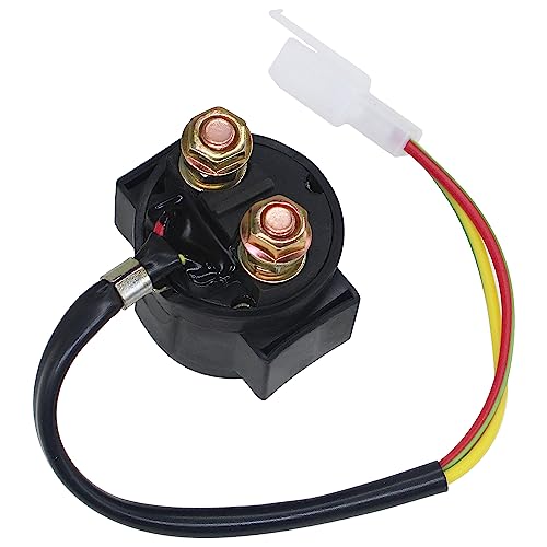 Amavoler Starter Solenoid Relay 12V Aftermarket Parts Fit for 4-Stroke