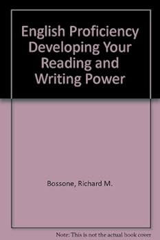 Paperback English Proficiency Developing Your Reading and Writing Power Book