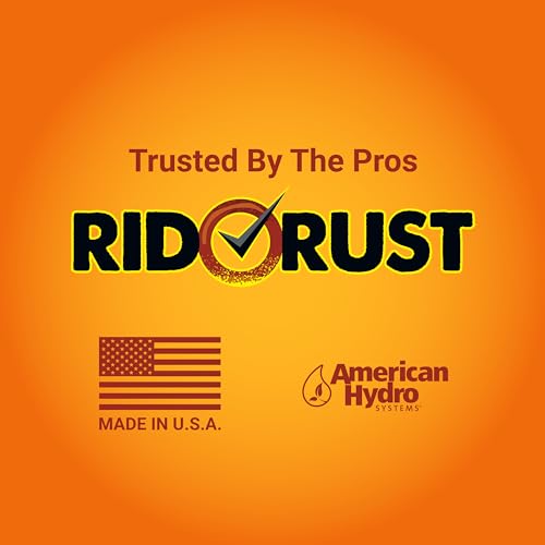Rid-O-Rust Outdoor Rust Stain Remover, Concentrated Powder Formula, Removes Rust Stains, Calcium, and Limescale, 12 Ounces