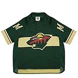 NHL Minnesota Wild Jersey for Dogs & Cats, Small. - Let Your Pet Be A Real NHL Fan!