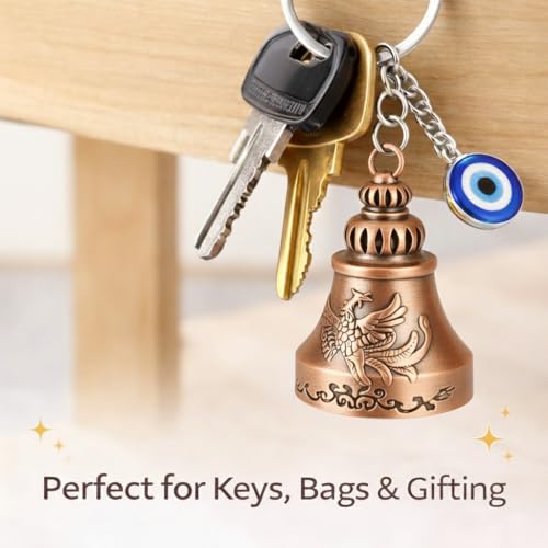 Image of AutokraftZ Blue and Silver Evil Eye Keychain for Bike /Car - Stylish, Protective & Anti-Rust Key Ring, Durable Design, Perfect for Riders & Drivers, Adds Unique Touch to Your Vehicle (Pack of 1)
