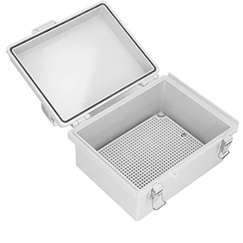 Uadme Scatola Derivazione Esterna, 220×170×110mm Scatola Elettrica da Esterno, ABS Scatola Stagna per Contatore Elettrico, Impermeabile IP67