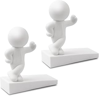 Omoojee Cute Door Stopper, 2 Pcs, Decorative Door Wedge for Home and Office Floor, Decoration Doorstop