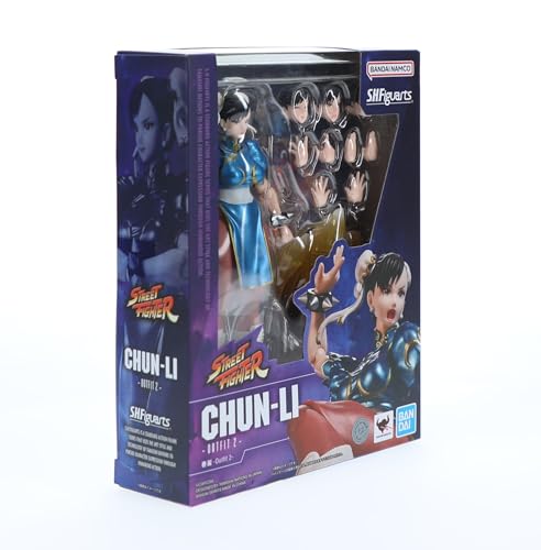 TAMASHII NATIONS - Street Fighter - Chun-Li -Outfit 2-, Bandai Spirits S.H.Figuarts Action Figure, Chun-li (Outfit 2), 5.7 inches tall - Image 3