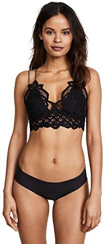 Free People Women's Adella Bralette, Black, M
