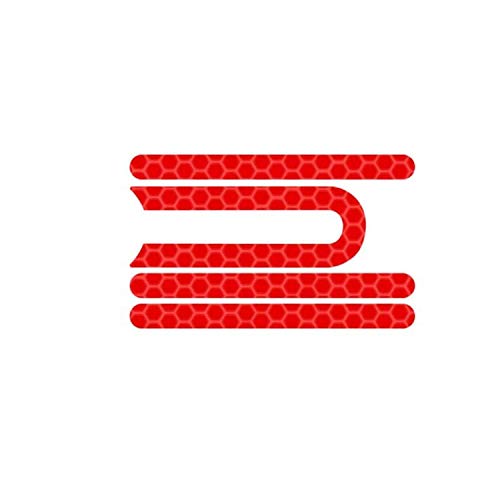 EnjoyMSS Autocollant réfléchissant pour scooter Xiaomi M365 - Autocollant réfléchissant la lumière - Autocollant d'avertissement de sécurité nocturne Cover