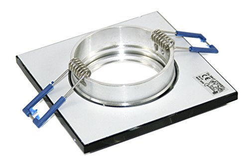 Set Vetro Incasso Nero 5 Watt 230 V LED SMD Lumens...