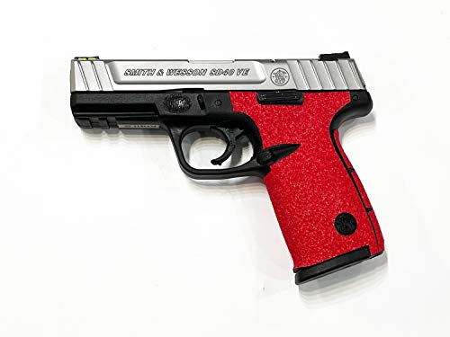 Handleitgrips Gun Grip Tape Wrap For Smith & Wesson Sd9 Ve Red Sandpaper Gun Grip Tape Enhancements #TOP2