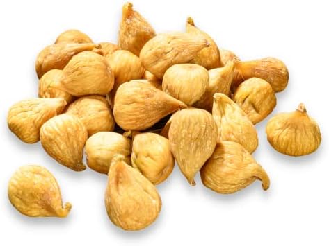 Nutra Fig Organic Golden California Dried Figs - Organic Dried Figs No Sugar Added, Gluten-Free Snacks, Unsweetened Dried Figs, Whole Figs Dried Fruit, Non-GMO, High Fiber, Kosher, Contains Sunflower Oil - Organic Dried Golden Figs, 4 lb