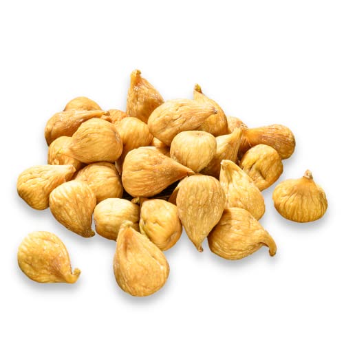 Nutra Fig Golden California Dried Figs - Dried Figs No Sugar Added, Gluten-Free Snacks, Unsweetened Dried Figs, Whole Figs Dried Fruit, Non-GMO, High Fiber, Kosher - Dried Golden Figs, 5 lb