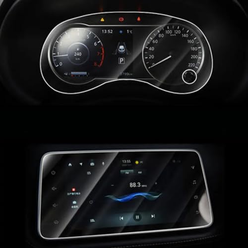 Verre trempé Nissan Kicks écran GPS protection tableau de bord LCD 2017-2020