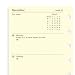 filoFax 68224-OS Refill for Year 2018 Pocket Week On Two Pages Diary In Cotton Cream