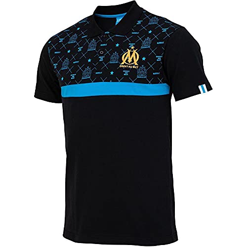 OLYMPIQUE DE MARSEILLE  OLYMPIQUE DE MARSEILLE Polo Om - Collection Officielle Taille Homme L code EAN 3664267108588 
