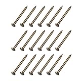 [4]:AVANTAGE - Les petits clous sont fabriqués en acier au carbone, avec un traitment de surface cuivré, une résistance à la rouille et à la corrosion, une grande dureté et une bonne pénétration.