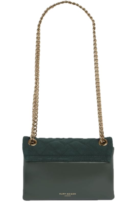 Image of Kurt Geiger London Kensington Mini Quilted Leather Shoulder Crossbody Bag