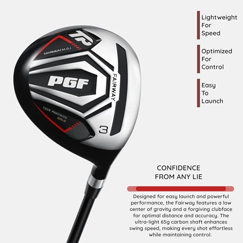 PGF Men\'s Gold TP Complete Golf Club Package Set [11-Pieces] [Hand: Right] [Length: Standard] - Thumbnail 4