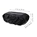 Cabilock Oxford Winch Cover Heavy Duty Winch Protector with Elastic Band Dustproof Sunshade for Car Suv Prevents UV Damage and Weather Wear