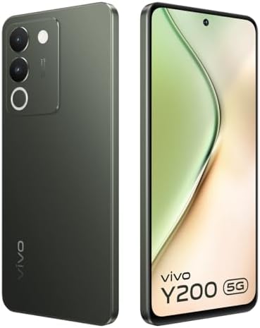 vivo Y200 5G (Jungle Green, 8GB RAM, 128GB Storage) with No Cost EMI/Additional Exchange Offers