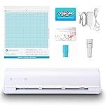 Silhouette CAMEO5α (Alpha) Smart Cutting Machine - Includes Studio Software, AutoBlade, Sketch Pens Adapter, Cutting Mat, 100 Designs, with ES Mat Compatibility (Classic White)