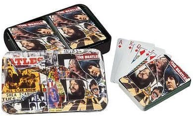 The Beatles Anthology Set Playing Cards by Vandor