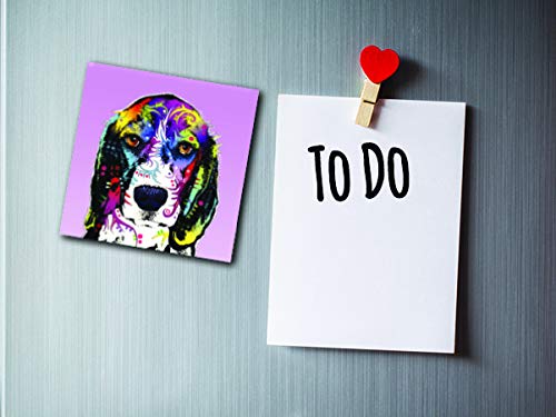 Enjoy It Pet Magnet, Beagle Featuring The Pop Art Of Dean Russo - Measures 2.5" #TOP2