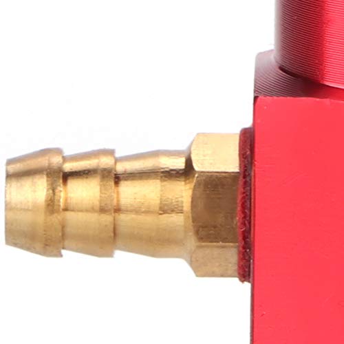 image for KIMISS Universal 6mm CNC Aluminum Inline Gas Fuel Tap Petcock Switch F
