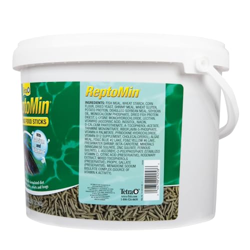image for Tetra ReptoMin Floating Food Sticks, For Aquatic Turtles, Newts and Fr