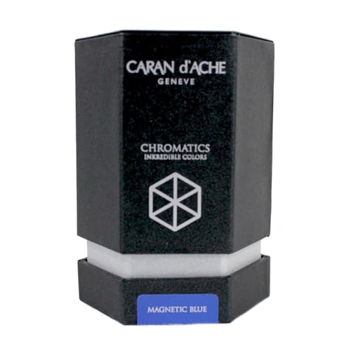 Encre Caran d'Ache Bleu 50ml bouteille importée du Japon pour stylo