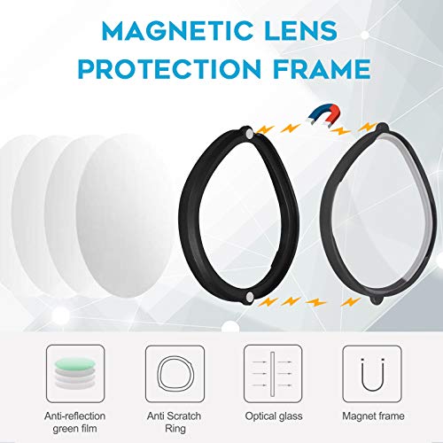 NEWZEROL voor Quest 2 Lens Scratch Pad Bescherming Bijziendheid Bril tegen krassen VR Headset Lens Compatibel voor Quest… - Image 3