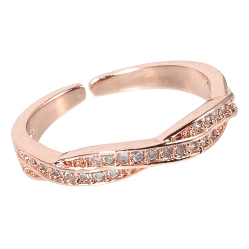 Bague en zircon pour femme réglable : l'éclat de vos moments