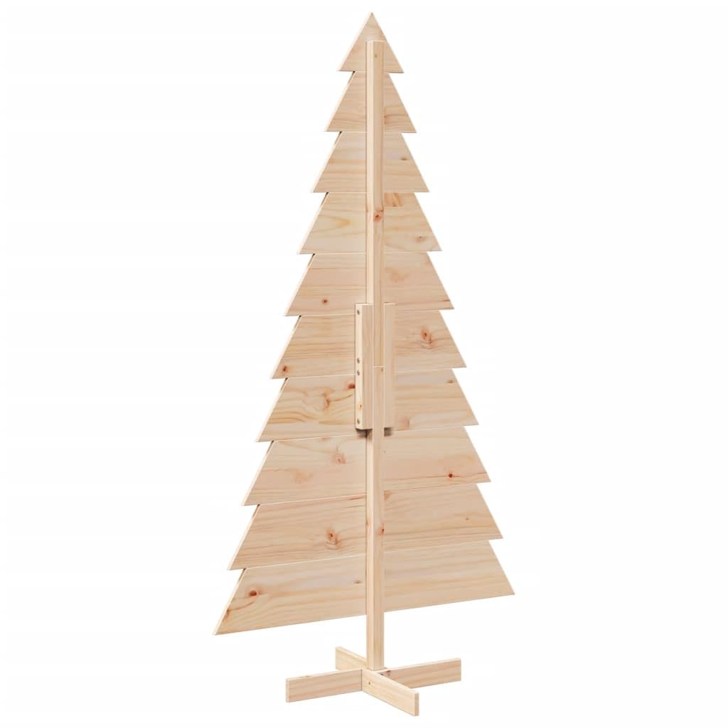 Árbol de Navidad de madera maciza de pino, 180 cm