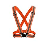 Leicht und komfortabel: bequeme Passform über oder beim Sport Outdoor-Kleidung. Einfach verstellbare reflektierende Gürtel Weste an für eine Vielzahl unterschiedlicher Größe Kids Typ auch erhältlich