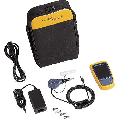 Fluke Networks FI-500 FiberInspector Micro-Fiber Optic Endface Inspection Scope Camera with PortBright Illumination