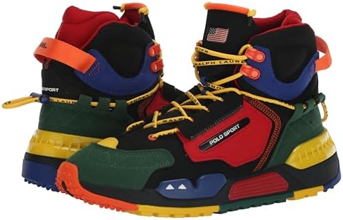 POLO RALPH LAUREN Suede/MESH-PS 200 HIGH-SK-HTL Black Multi Review | Image 6