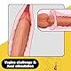 Silikon Dildo Sexspielzeug, Yivans 19 CM Realistischer Dildo mit Starkem Saugnapf & 3D Hoden & Echten Venen, Weich Silikon Analdildos Penis Nachbildung Sexspielzeug für Frauen Männer Paare Penis-Dildo
