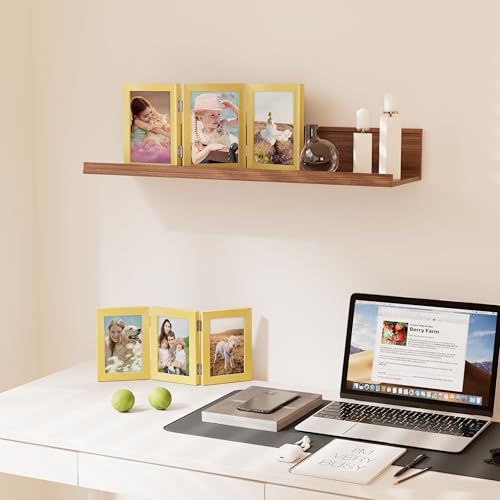 decorUhome Gold Triple 7x5 Picture Frame Horizontal, MDGD08 — view 3