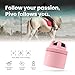 Pivo Equestrian Pod Standalone Auto Tracking Phone Holder, Face, Body & Horse Tracker, 360° Rotation, 6 Speed, Stand for Video Recording (Pink)