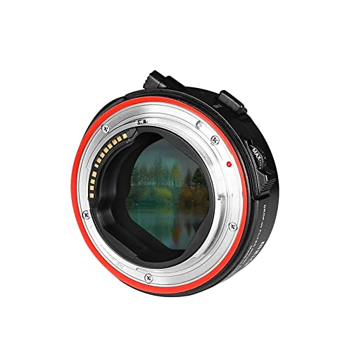 Image of Meike MK-EFTR-C Drop-in Filter Mount Adapter for Canon EF to EOSR with Variable ND Filter and UV Filter for EOS R R5 R6 RP R5C C70 Cameras